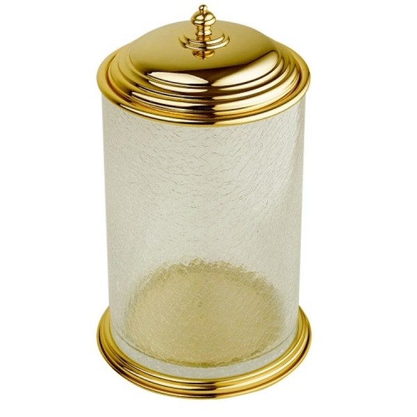 Ведро для мусора Boheme Palazzo Nero 10158 Золото