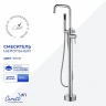 Смеситель для ванны Ceruttispa Афра (Afra) CT12115 12115 цвет Хром