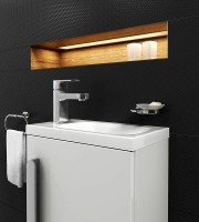 Смеситель для раковины Ravak Chrome CR 012.00 X070041 Хром латунь