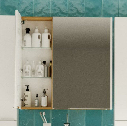 Зеркальный шкаф 1MarKa Gaula 60 У92511 White