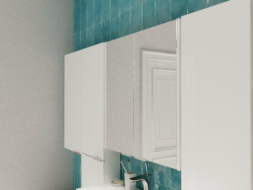 Зеркальный шкаф 1MarKa Gaula 60 У92511 White