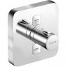 Смеситель для душа Kludi Push 389110538 с термостатом Хром латунь встраиваемый