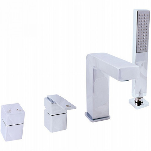 Смеситель на борт ванны Rav Slezak Loira LR565.5P Хром латунь