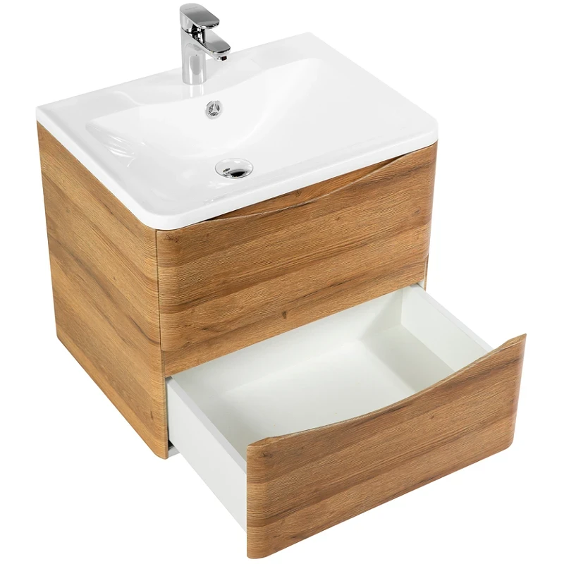 Тумба под раковину BelBagno 70 ACQUA-700-2C-SO-RR подвесная Rovere Rustico МДФ / ЛДСП