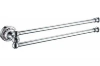 Держатель для полотенец Fixsen Bogema FX-78502A Хром Белый