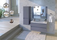 Зеркало Bellezza Лоренцо 80 4619113000362 Серебро МДФ / ЛДСП, стекло