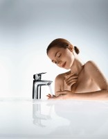 Смеситель для раковины Hansgrohe Logis 71101000 Хром латунь