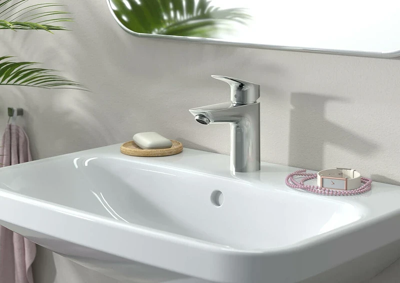 Смеситель для раковины Hansgrohe Logis 71101000 Хром латунь