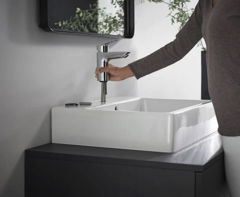 Смеситель для раковины Hansgrohe Logis 71101000 Хром латунь