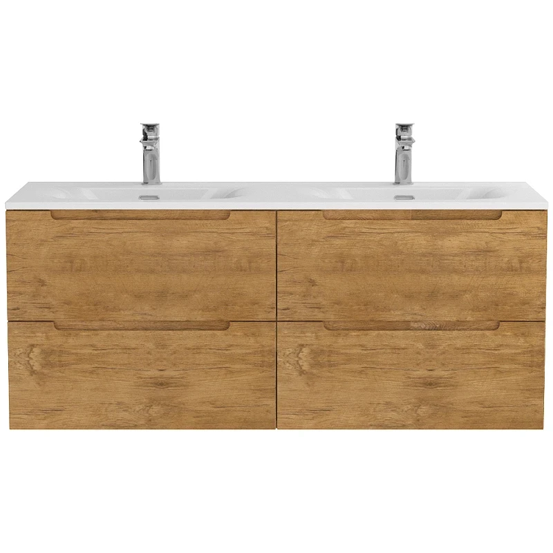 Тумба под раковину BelBagno Etna 120 ETNA-1200-4C-SO-2-RN подвесная Rovere Nature МДФ / ЛДСП