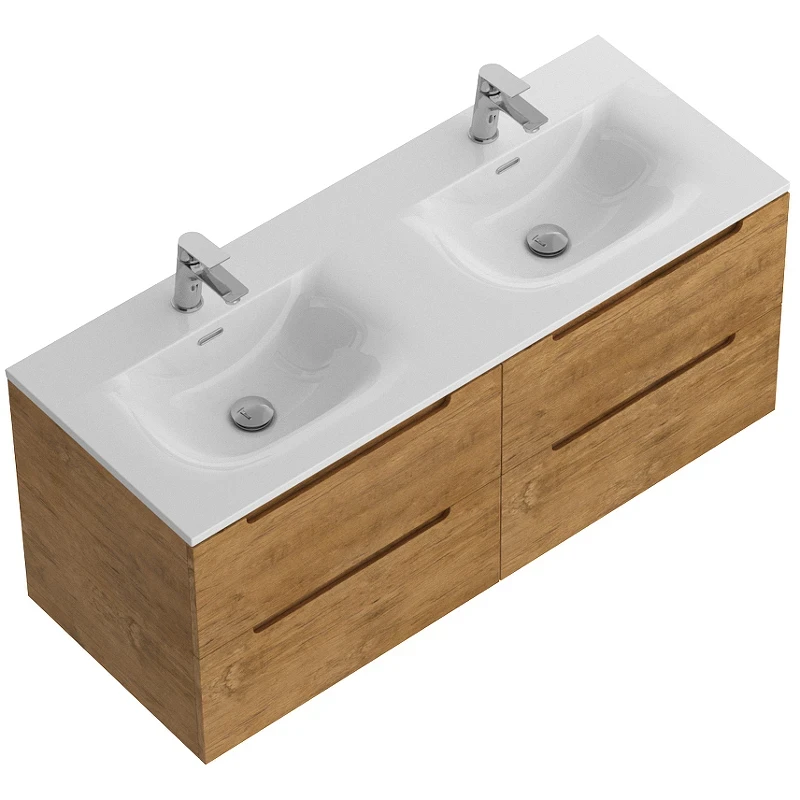 Тумба под раковину BelBagno Etna 120 ETNA-1200-4C-SO-2-RN подвесная Rovere Nature МДФ / ЛДСП