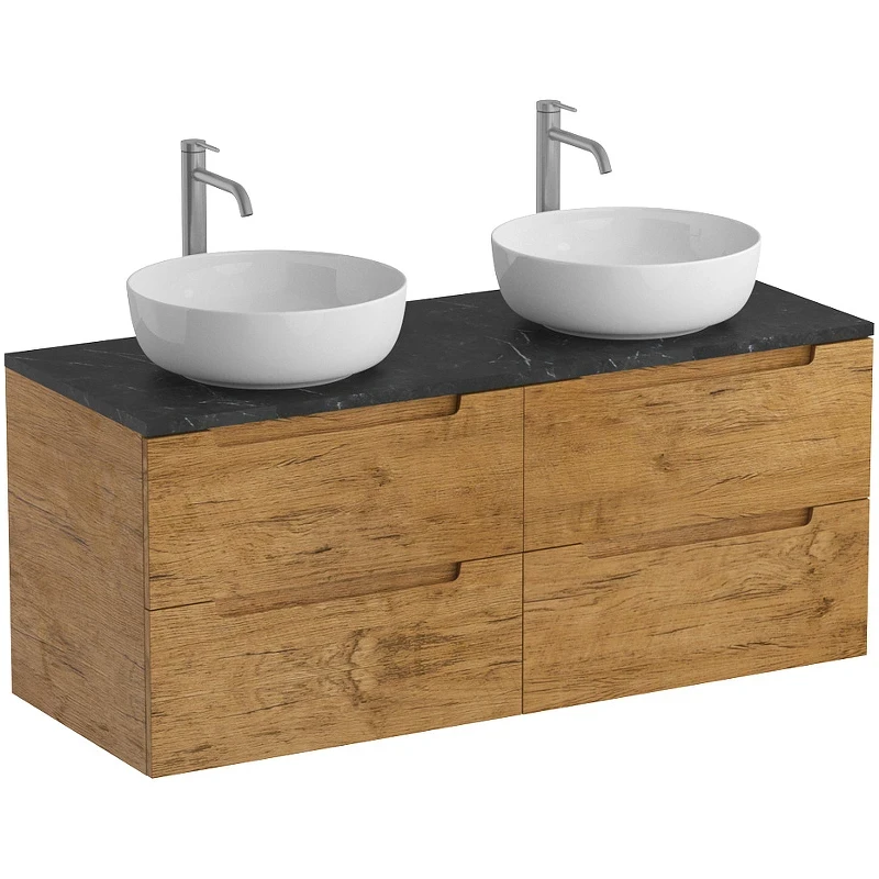 Тумба под раковину BelBagno Etna 120 ETNA-1200-4C-SO-2-RN подвесная Rovere Nature МДФ / ЛДСП