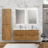 Тумба под раковину BelBagno Etna 120 ETNA-1200-4C-SO-2-RN подвесная Rovere Nature МДФ / ЛДСП