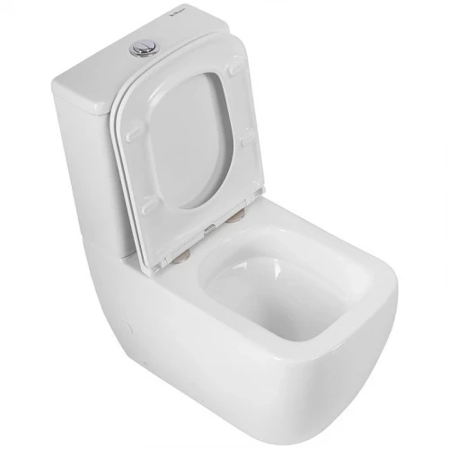 Унитаз компакт BelBagno Luce-Tor BB2197CP-TOR/SC/BB2197T с бачком и сиденьем Микролифт фаянс напольный
