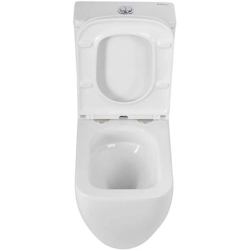 Унитаз компакт BelBagno Luce-Tor BB2197CP-TOR/SC/BB2197T с бачком и сиденьем Микролифт фаянс напольный