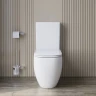 Унитаз компакт BelBagno Luce-Tor BB2197CP-TOR/SC/BB2197T с бачком и сиденьем Микролифт фаянс напольный