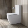 Унитаз компакт BelBagno Luce-Tor BB2197CP-TOR/SC/BB2197T с бачком и сиденьем Микролифт фаянс напольный