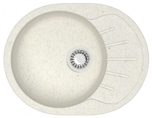 Кухонная мойка Azario Light 57.5 CS00079921 цвет Светло-серый