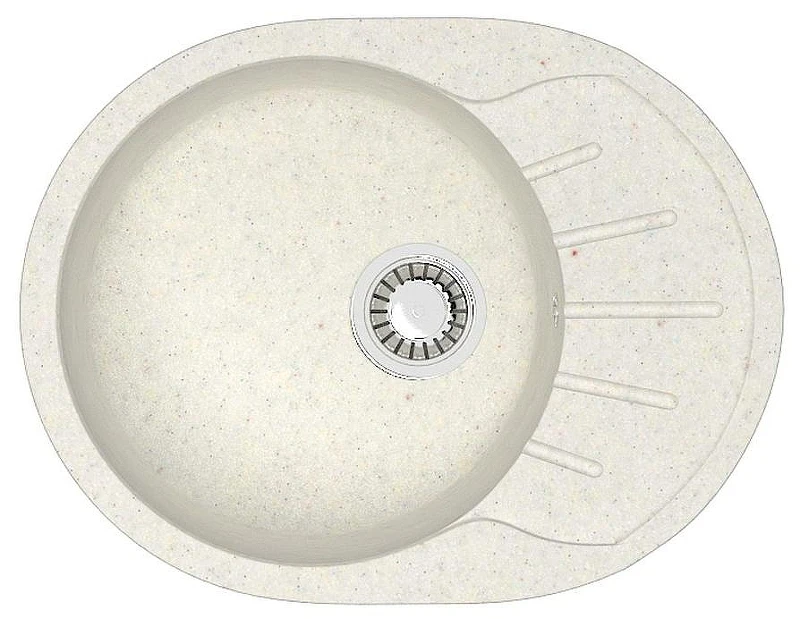 Кухонная мойка Azario Light 57.5 CS00079921 цвет Светло-серый