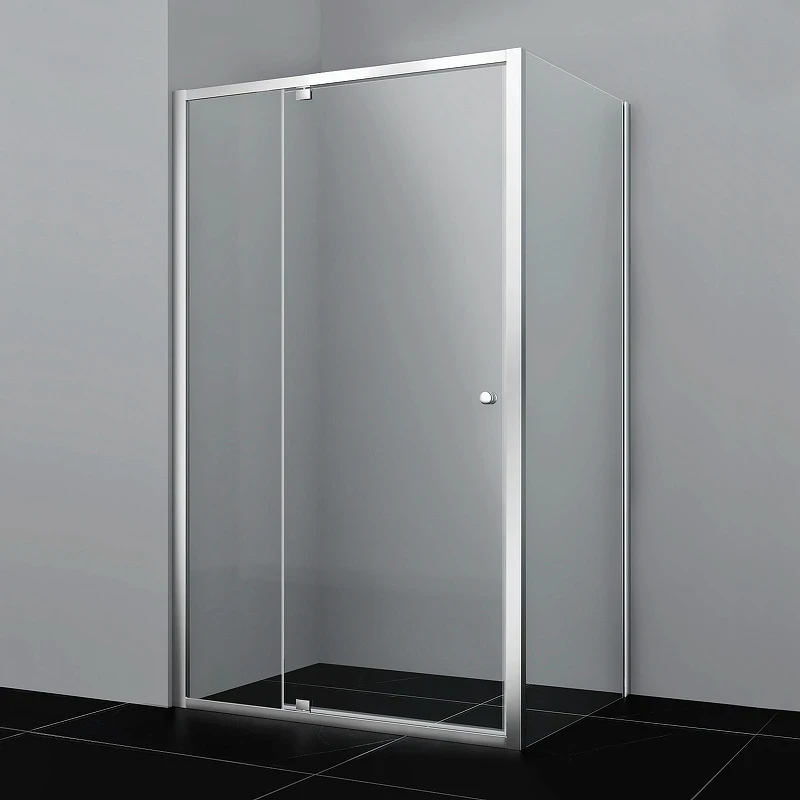 Душевая стенка WasserKRAFT Aula 100 11P10-RP100 профиль Хром стекло прозрачное