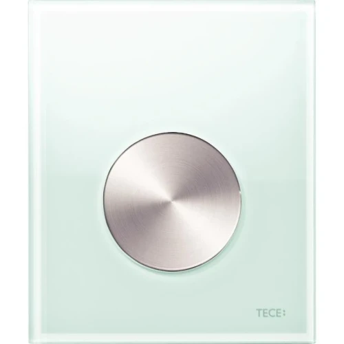Кнопка смыва для инсталляции Tece Loop Urinal Glass 9242662 Зеленая Нержавеющая сталь