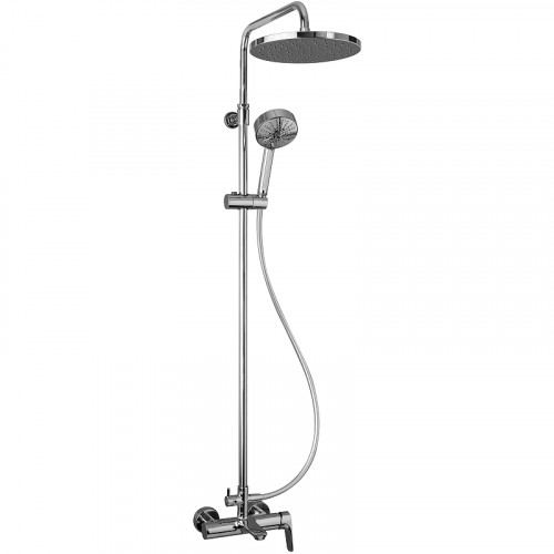 Душевая система Jacob Delafon Aleo E26809-CP Хром латунь на стену