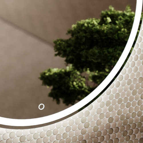 Зеркало Sancos Bella 60 BE600 с подсветкой с сенсорным выключателем и диммером стекло