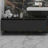 Тумба Boheme Armadi Art Flat Vallessi Uno-S 140 897-140-A glossy подвесная Антрацит глянец МДФ / ЛДСП