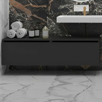 Тумба Boheme Armadi Art Flat Vallessi Uno-S 140 897-140-A glossy подвесная Антрацит глянец МДФ / ЛДСП