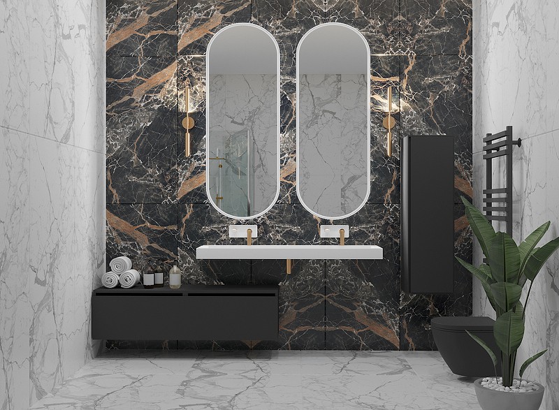 Тумба Boheme Armadi Art Flat Vallessi Uno-S 140 897-140-A glossy подвесная Антрацит глянец МДФ / ЛДСП