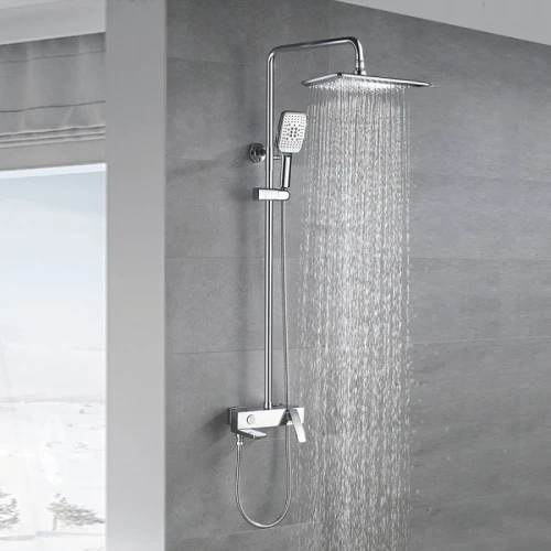 Душевая система Rose R27 R2736 Хром
