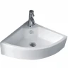 Раковина CeramaLux 32 9067В Белая фаянс подвесная