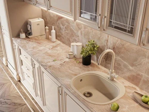 Кухонная мойка Emar Quartz 57 EMQ-1570.C цвет Берилл