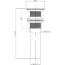 Донный клапан Arrow AG5805CP цвет Хром