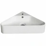 Раковина CeramaLux 56 78377 Белая фаянс подвесная