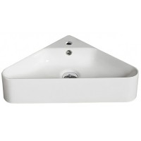 Раковина CeramaLux 56 78377 Белая фаянс подвесная