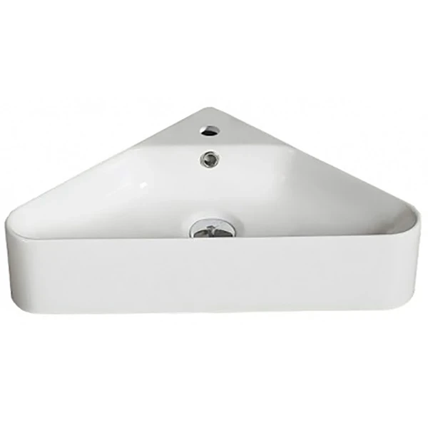 Раковина CeramaLux 56 78377 Белая фаянс подвесная