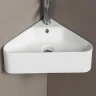 Раковина CeramaLux 56 78377 Белая фаянс подвесная