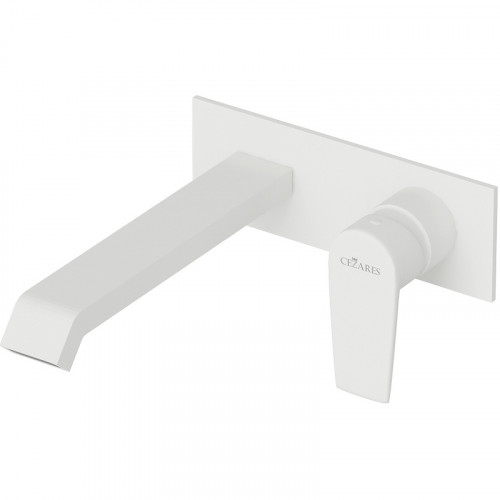 Смеситель для раковины Cezares Nautic NAUTIC-BLI-BIO Белый матовый латунь встраиваемый