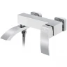 Смеситель для ванны Grocenberg GB8007WC Белый Хром