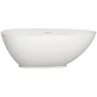 Ванна из искусственного камня Salini Paola 172х82 101512SM Белая матовая