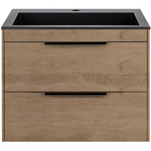 Тумба под раковину Vincea Chiara 2D 60 VMC-2C2600NO подвесная N.Oak МДФ / ЛДСП