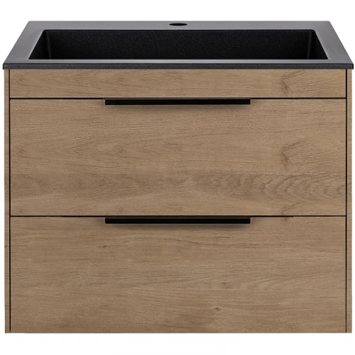 Тумба под раковину Vincea Chiara 2D 60 VMC-2C2600NO подвесная N.Oak МДФ / ЛДСП
