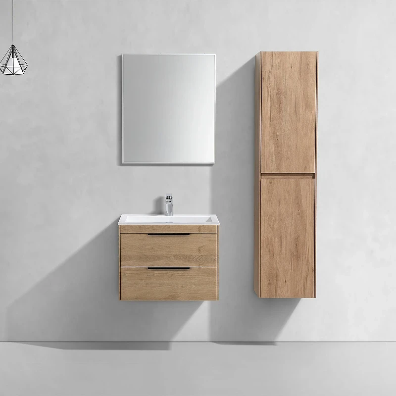 Тумба под раковину Vincea Chiara 2D 60 VMC-2C2600NO подвесная N.Oak МДФ / ЛДСП