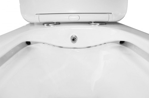 Унитаз биде Azario Teano AZ-8617B цвет Белый с сиденьем Микролифт