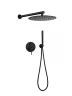 Душевая система FILARETE Roun FL1023BL цвет Черный матовый