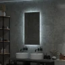 Зеркало Art&Max Sorrento 60 AM-Sor-600-1000-DS-F с подсветкой с бесконтактным выключателем