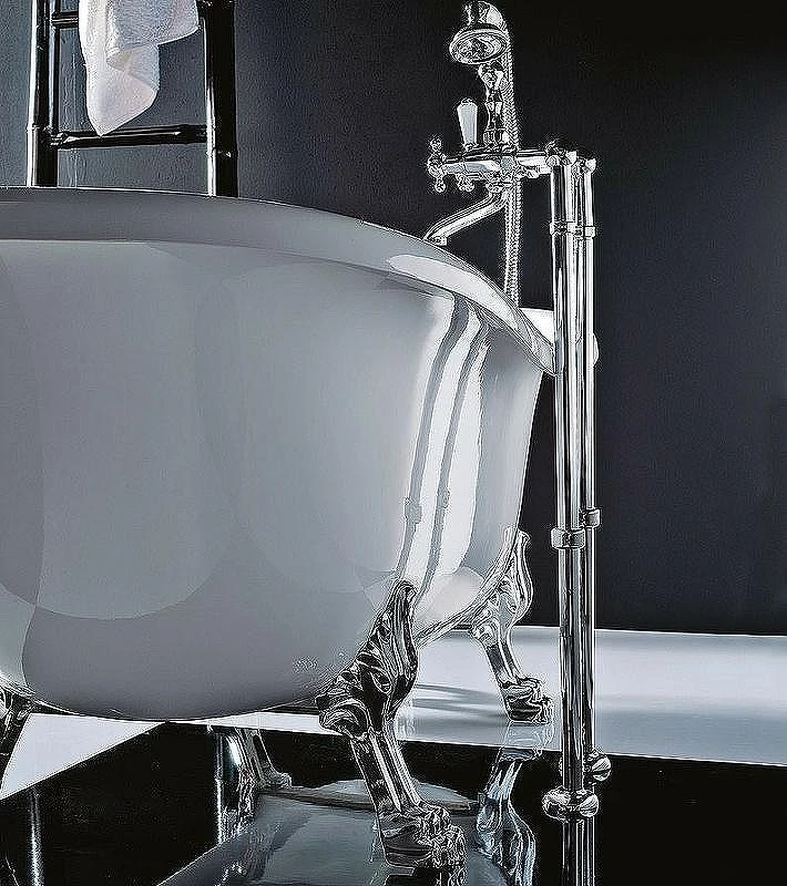 Ванна из искусственного камня Gruppo Treesse Epoca 170x80 V5071 cr без гидромассажа