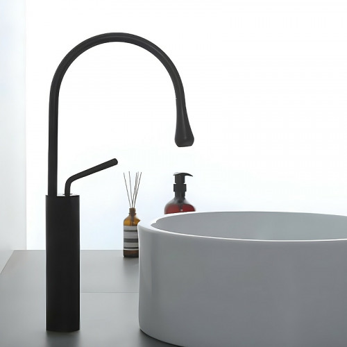 Смеситель для раковины Boch Mann Tropfen B XL BM9634 Черный матовый латунь