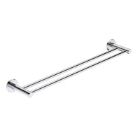 Полотенцедержатель AQUAme Trento AQM7205CR двойной цвет Хром